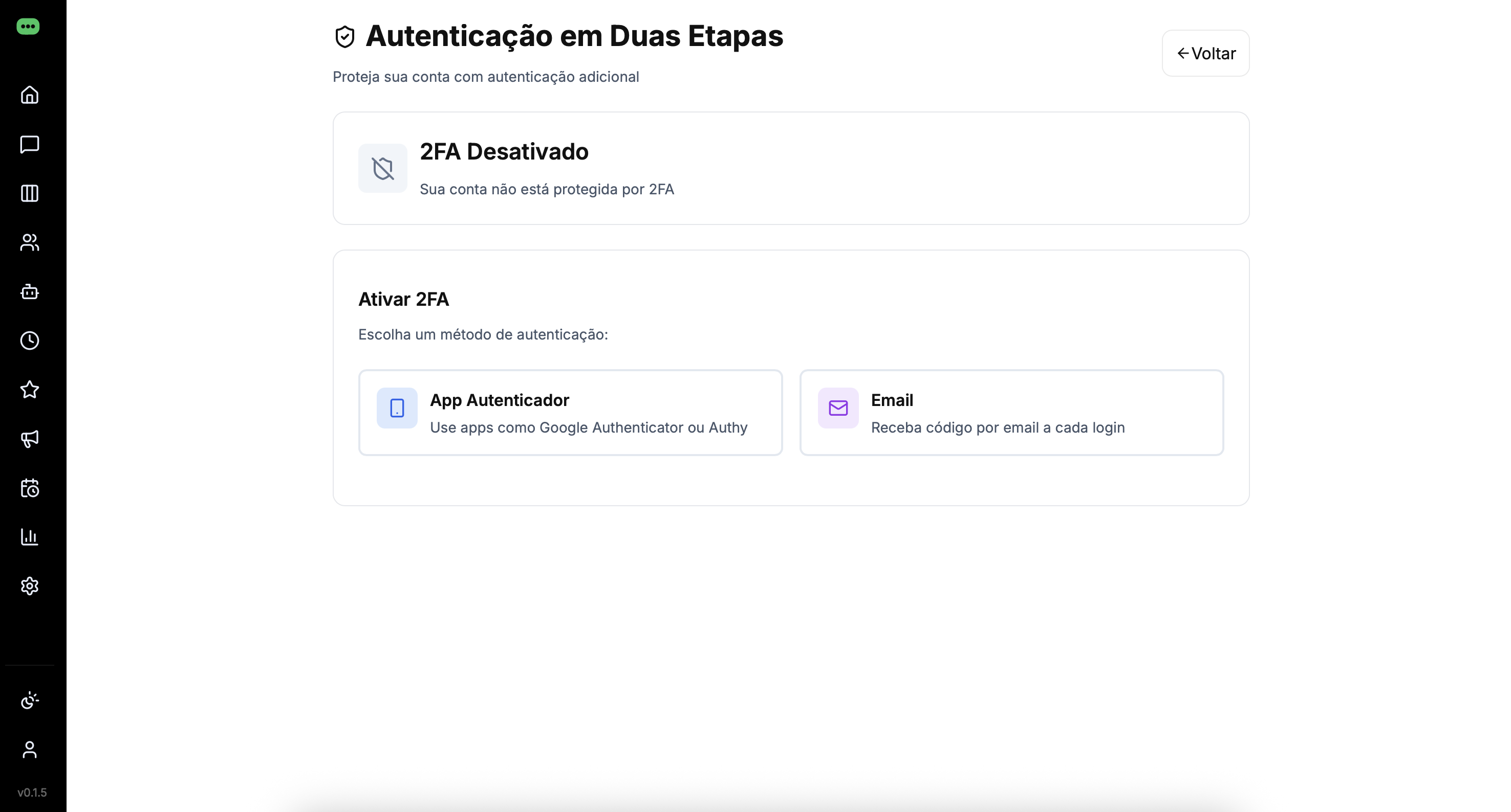 Autenticación de 2 factores del Wazzy